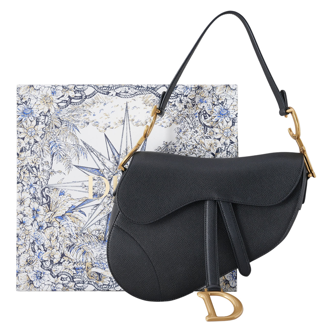 CHRISTIAN DIOR(USED)디올 새들백 미듐